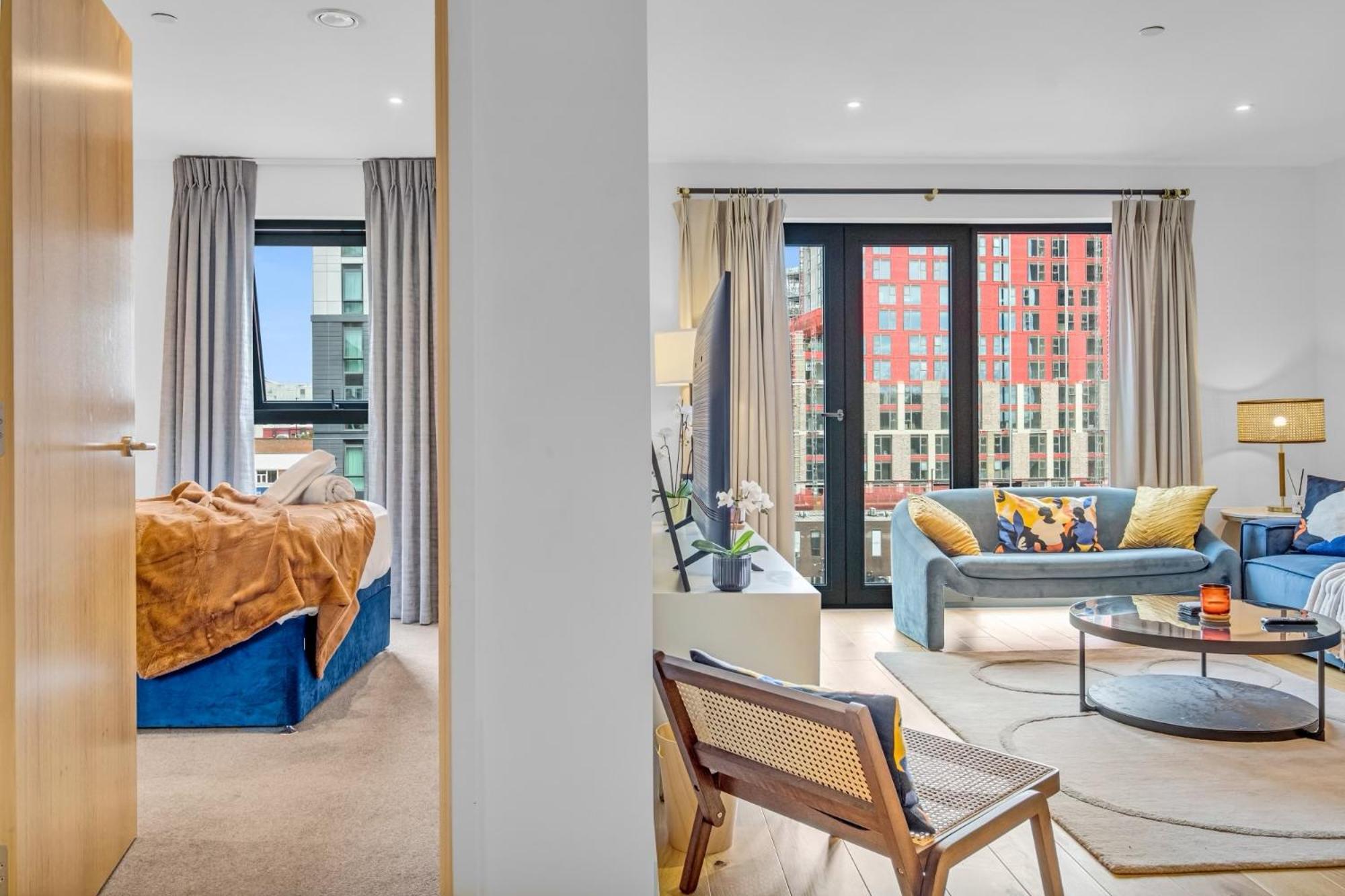 Luxurious & Glamorous Centrally Located 2 Bedroom 2 Bathroom Apartment - Central Birmingham - Secure Parking - Netflix المظهر الخارجي الصورة